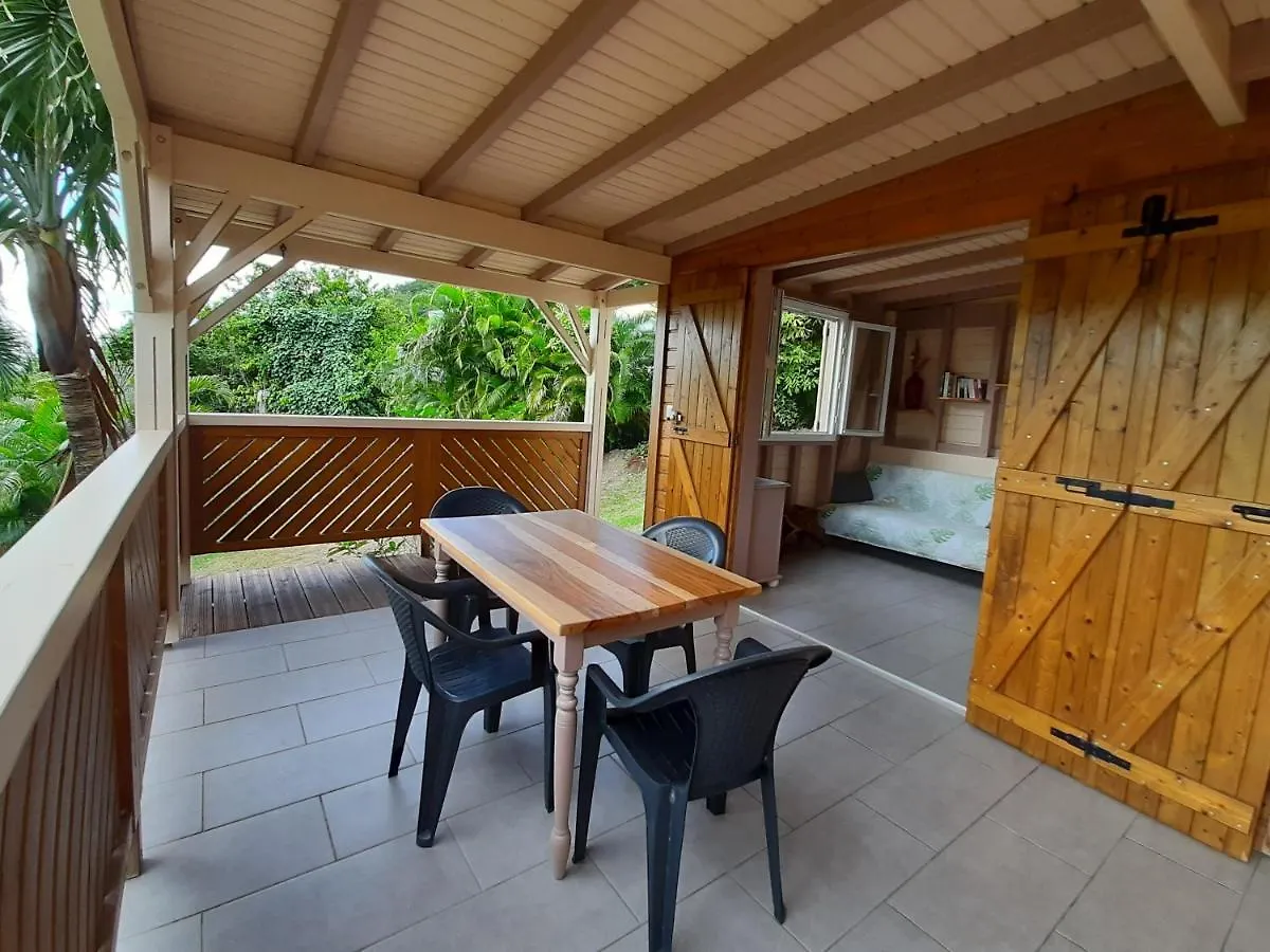 Caraibes Cottages Le Jasmin Vue Mer A 500M De La Plage Deshaies Guadeloupe